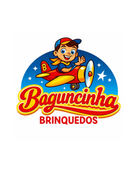 Logotipo da loja Baguncinha Brinquedos