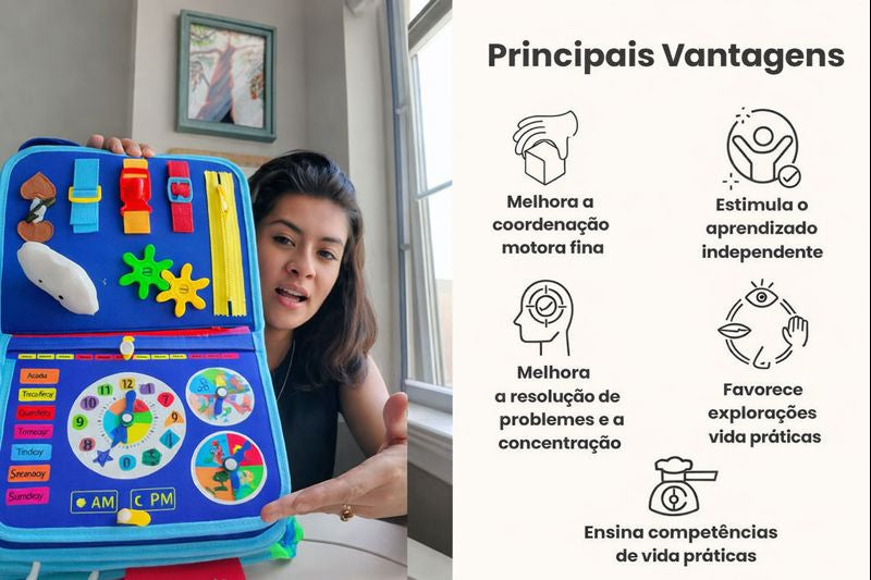 Toddla™ - Maleta Sensorial Montessori