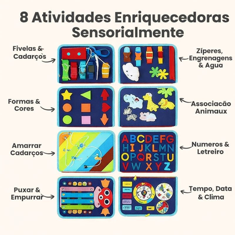 Toddla™ - Maleta Sensorial Montessori