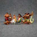 Kit 10 Bonecos Moana 2 - Edição Limitada