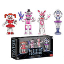 Kit 4 Bonecos Jogo Five night at Freddy - Edição Limitada