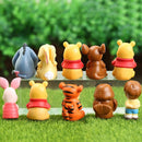 Kit 10 Bonecos Ursinho Pooh - Edição Limitada