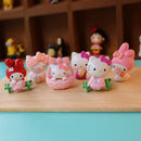 Kit 6 Bonecos Hello Kitty - Edição Limitada